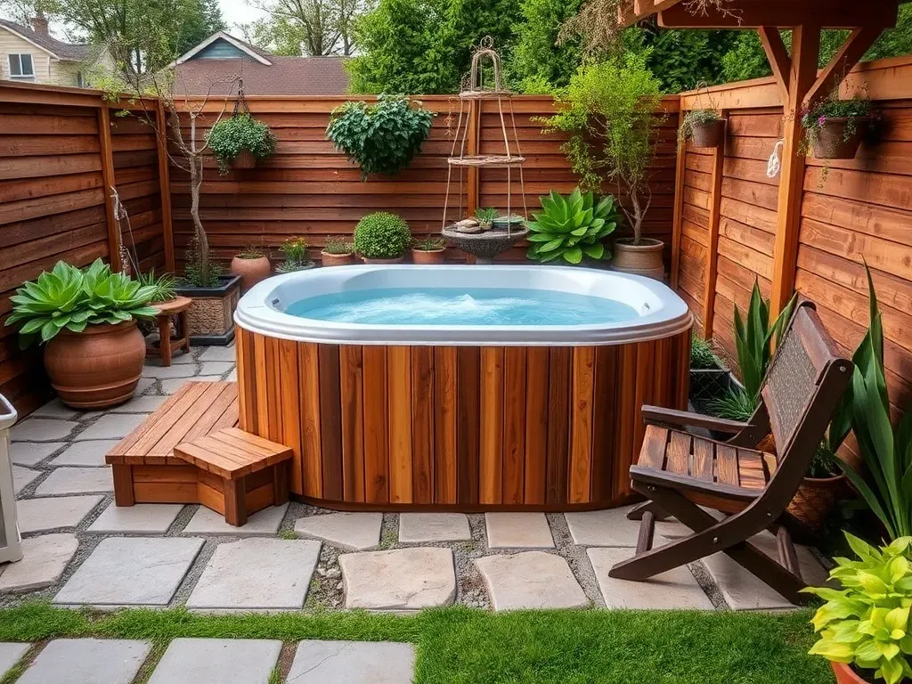 Jak zbudować własne jacuzzi ogrodowe drewniane